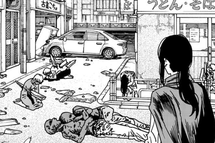 Link Baca Manga Chainsaw Man Chapter 223 Bahasa Indonesia Jalanan Penuh Dengan Almarhum 